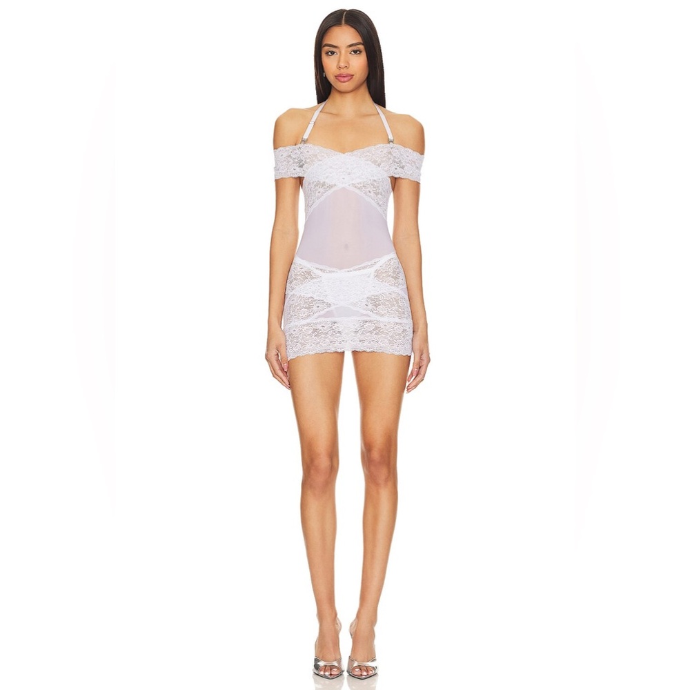 POSTERGIRL Candice Dress in Virgin White 🕊️